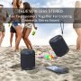 IPX7 Waterproof Speaker, DuoTen Portable Bluetooth 5.0 Wireless Speaker with 24 Hours 2800mAh 20W RGB Lights 360° Surround Sound TWS with Mic AUX Micro SD for Outdoors, Travel, Home, Party & Shower - Image 5