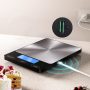 Food Scale -33lb Digital Kitchen Scale for Food Ounces Grams Rechargeable 304 - Image 3