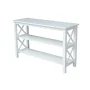 Rossitano 48'' Unfinished Solid Wood Console Table - Image 5