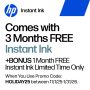 HP - Envy Inspire 7255e Wireless AI-Enabled AiO Inkjet Photo Printer w/ 3 Months of Instant Ink (+1 Bonus Month Ink w/ Code) - White & Sandstone - Image 2