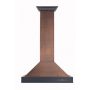 ZLINE - 36 inches - Externally Vented - Wall Range Hood - Hammered Copper/Bronze Accents - Image 1
