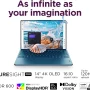 Lenovo - Yoga Slim 9i - Copilot+ PC - 14" 4K 120Hz OLED Touchscreen Laptop - Intel Core Ultra 7 258V 2024 - 32GB RAM - 1TB SSD - Tidal Teal - Image 4