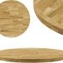 Table Top,,for Dining Tables, Coffee Tables, Garden Tables, Solid Oak Wood Round - Image 5