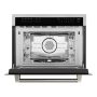 ZLINE - Autograph 24 in. 1.6 cu ft. Built-in Convection Microwave Oven and Polished Nickel Helix Handle - Stainless Steel - Image 2