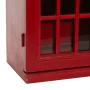 2 Shelf Wood Stationary Red London Telephone Booth Storage Unit - Image 5