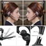 Siivton Bluetooth Headset V5.1, Wireless Headset with 500mAh Charging Case, Noise Canceling Mic for Driving and Office. (USB-A Adapter Included) - Image 2