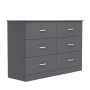 Allyannah 47" W 6-Drawer Double Dresser with Interlocking Drawers - Image 4