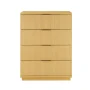 Better Homes & Gardens Lillian Fluted 4-Drawer Dresser, Natural Pine - Image 5