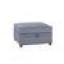 Bois II Gray Velvet Storage Ottoman Section - Modular Sofa - Image 2