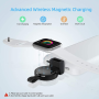 Cargador Inalámbrico USB Portátil Con Carga Rápida Y Ligero Para Iwatch Series - Image 6