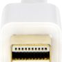 StarTech.com Mini DisplayPort to HDMI Converter Cable - 3 ft (1m) - mDP to HDMI Adapter with Built-in Cable - (M / M) Ultra HD 4K - White (MDP2HDMM1MW) - Image 5