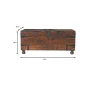Maldives Large Rectangle Walnut Brown Wood Coffee Table with Lift Top (46 in.) - Image 3