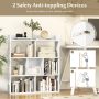 7 Cubes Open-back Bookshelf with Anti-Toppling Devices - Image 6