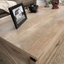 Sauder Bridge Acre Lift-Top Coffee Table, Lintel Oak Finish - Image 6