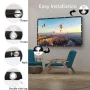 Projector Screen, Keenstone 120 inch 16:9 HD Foldable Anti-Crease Portable Projector Movies Video Screen for Home Theater Outdoor Indoor - Image 5