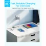 Anker - Zolo GaN Wall Charger (50W, 4 Ports, 2 USB-C + 2 USB-A) - White - White - Image 4