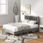 Twin/Full/Queen Platform Bed with High Headboard and Wooden Slats - Full Size - Image 4