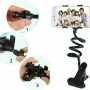 Universal Lazy Mobile Phone Gooseneck Stand Holder Flexible Bed Desk Table Clip - Image 6