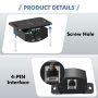 Bass Knob Gain Control Knob Car Audio Compatible Amplifiers Bass Knob Control - Image 4