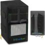 2 Black Heavy Weight Waterproof UV Protection Speaker Covers for C-Bracket Mounted Outdoor Speakers - NOT for Powered Speakers! - Image 3