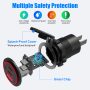 12-24V USB C 3 Port Fast Car Charger PD & QC3.0 Outlet Socket for Boat RV Marine - Image 5