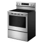 KitchenAid - 30 in. Wide 5 elements 5.3 cu. ft. Smart Freestanding Electric Range with Convection Cooking Modes - PrintShield Stainless Finish - Image 4