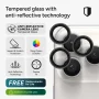 ZAGG - Glass Elite Anti-Reflective Lens Protector for Apple iPhone 17 Pro Max/16 Pro Max/Pro/15 Pro Max/Pro - Silver - Image 4