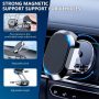 360 Rotation Magnetic Phone Holder Foldable Car Mount Stand Dashboard Universal - Image 4