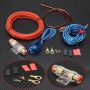 Car Audio Cable Kit 1500W Amp Amplifier Install RCA Subwoofer Sub Wiring 8 Gauge - Image 2