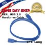 3FT Micro USB 3.0 Cable for Western Digital WD My Book External HDD Hard Drive - Image 1