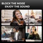 Bluetooth Headphones Noise Cancelling Headphones Wireless & Wired over Ear with Microphone for TV PC - Image 4