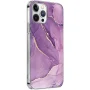 SaharaCase - Marble Series Case for Apple iPhone 13 Pro - Purple/Gold - Image 2