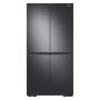 Samsung - 36 in. Wide 23 cu. ft. 4-Door Flex French Door Counter Depth Smart Refrigerator with Beverage Center - Black Stainless Steel - Image 1