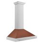 ZLINE - 36 inches - Convertible & Recirculating - Wall Range Hood - Stainless Steel - Image 2