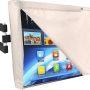 Lish Premium Waterproof Outdoor TV Cover 50 to 52 inches with Front Flap, Thick Fabric, Weatherproof Outdoor TV Enclosure for Outside Tv, Beige - Image 6