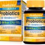 NewRhythm Probiotics 50 Billion CFU 20 Strains, 60 Veggie Capsules, Targeted Release Technology, Stomach Acid Resistant, No Need for Refrigeration, Non-GMO, Gluten Free - Image 2