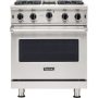 Viking - 30 in. Wide 4 Burner Professional 5 Series 4.0 Cu. Ft. Freestanding LP Gas Convection Range - Stainless Steel - Image 1