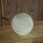 Dawn & Sea White Table Lamp, Glass Table Lamp, Vintage Table Lamp(Ashen Rill) - Image 6