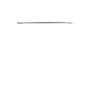Monogram - 24" Minimalist Collection Handle for 800 Series and 900 Series Built-In Dishwashers - Stainless Steel - Image 1