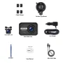 TOGUARD Dash Cam Front and Rear 1080P Full HD Car Camera,2.45 inch Dash Camera with 64GB SD Card, Super Night Vision, Parking Mode, G-Sensor, Loop Recording, WDR - Image 2