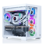 Thermaltake - LCGS View 9870S-380 Gaming Desktop AMD Ryzen 7 9800X3D 2024, 32GB DDR5 Memory, NVIDIA GeForce RTX 5070, 2TB NVMe M.2 - White - Image 1
