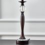 BOBOMOMO USB Metal Crystal Table Lamp 28'' Set of 2 Modern Living Room Bedroom Nightstand Desk Lamp(Brown) - Image 6