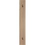 2-1/2 in. x 17-3/4 in. x 17-1/4 in. Red Oak Traditional Shelf Bracket - Image 5