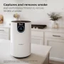 Shark - Clean Sense™ Air Purifier with Odor Neutralizer Technology,HEPA Filter, 500 sq. ft. with Bonus Odor Cartridge - White - Image 3