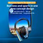 Wireless Bluetooth 5.2 Earpiece Headset Driving Trucker Earbuds Noise Cancelling - Image 3