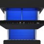 Zephyr - Presrv 24 in. 3.9 Cu. Ft. Dual Zone Panel Ready Refrigerator Freezer Drawers Mini Fridge - Custom Panel Ready - Image 4
