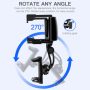 360° Car Rearview Mirror Phone Holder Universal Rotatable Car Phone Holder Lot - Image 5