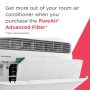 Frigidaire - 8,000 BTU 350 Sq. Ft. Smart Window Air Conditioner with Remote - White - Image 3