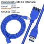 USB 3.0 Extension Cable High Speed Extender Cord Adapter Type A Male to Female - Image 3