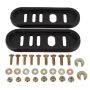 Universal Replacement Poly Slide Shoe Set for Most Two and Three Stage Snow Blowers (Set of 2, Hardware Included) - Image 4